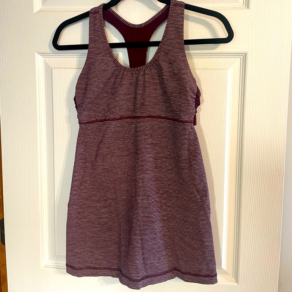 Lululemon, Size 10, Tank, Maroon